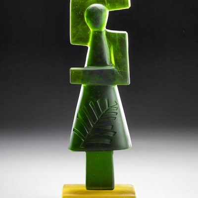 Glass sculpture by Rick Beck
