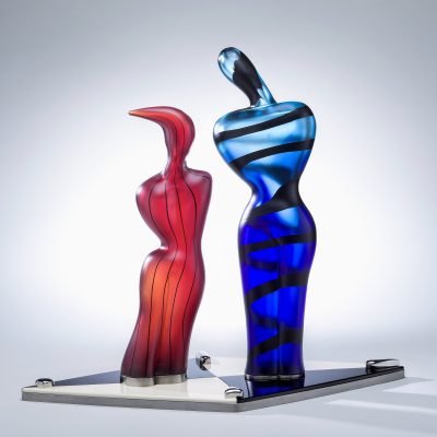 Dan Dailey glass sculpture