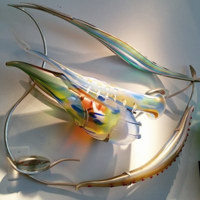 Dan Daily glass art at Habatat Galleries
