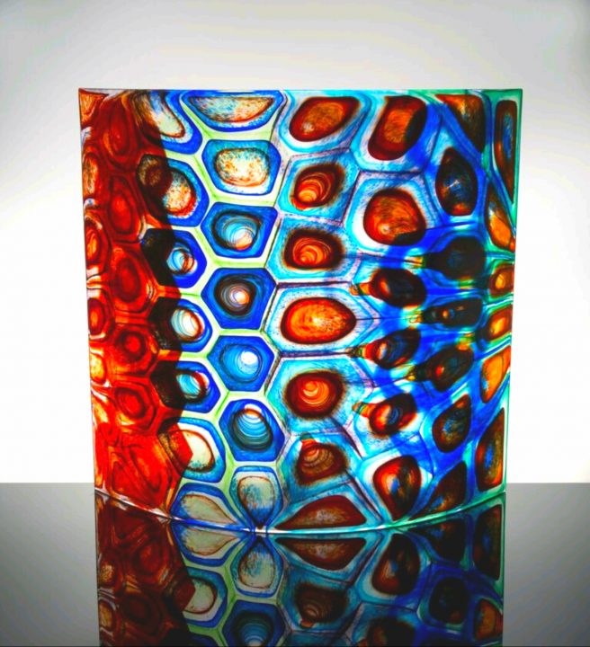 Stephen Powell glass art available at Habatat Galleries