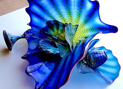 Dale Chihuly glass art available at Habatat Galleries