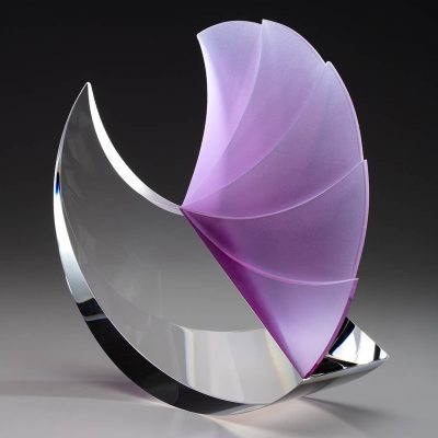 Martin Rosol glass art at Habatat Galleries, FL