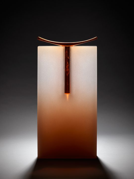 Bruno Romanelli glass sculpture