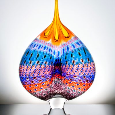 Glass sculpture by Stephen Rolfe Powell