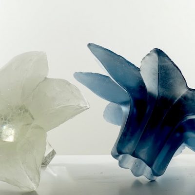 Vladimira Klumpar glass sculpture