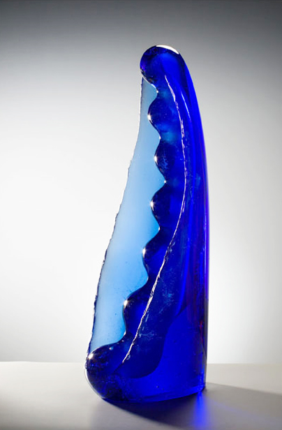 Vladimira Klumpar cast glass art at Habatat Galleries