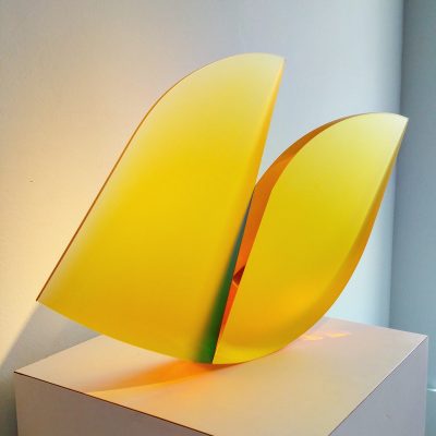 Martin Rosol glass art at Habatat Galleries, FL