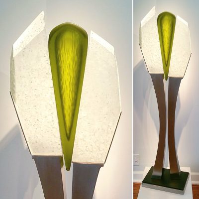 Jack Schmidt mixed media sculpture at Habatat Galleries Florida