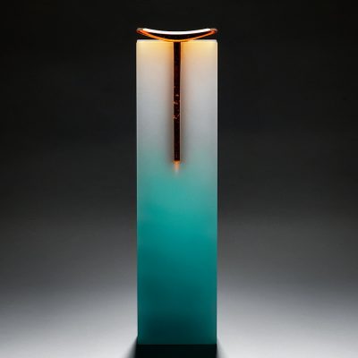 Bruno Romanelli glass sculpture