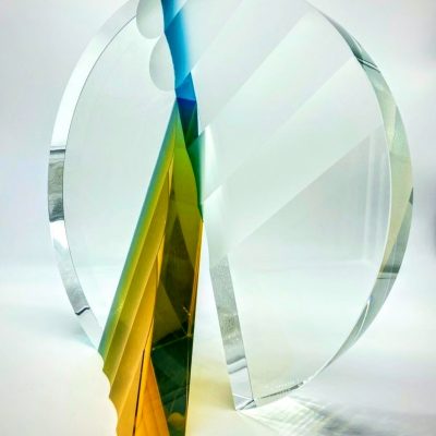 Martin Rosol glass sculpture