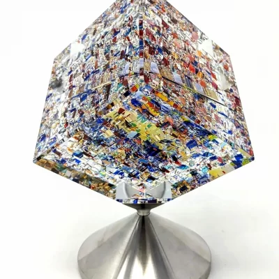 Jon Kuhn glass sculpture, Habatat Galleries
