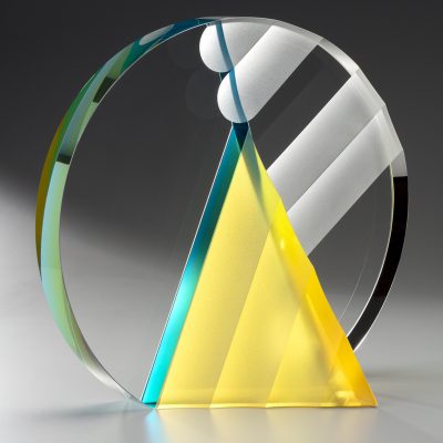 Martin Rosol glass sculpture