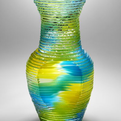 Sidney Hutter glass art available at Habatat Galleries