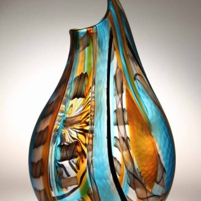 Luca Vidal Blown glass from Murano