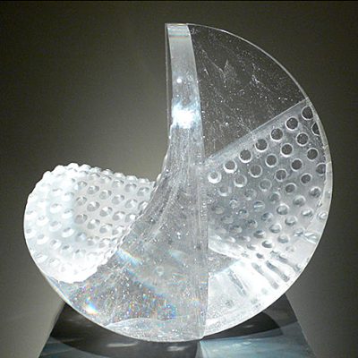 Vladimira Klumpar cast glass art at Habatat Galleries