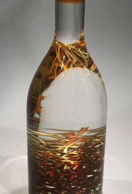 Tomas Hlavicka glass sculpture available at Habatat Galleries