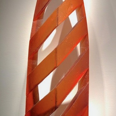 Zora Palova glass art at Habatat Galleries Florida