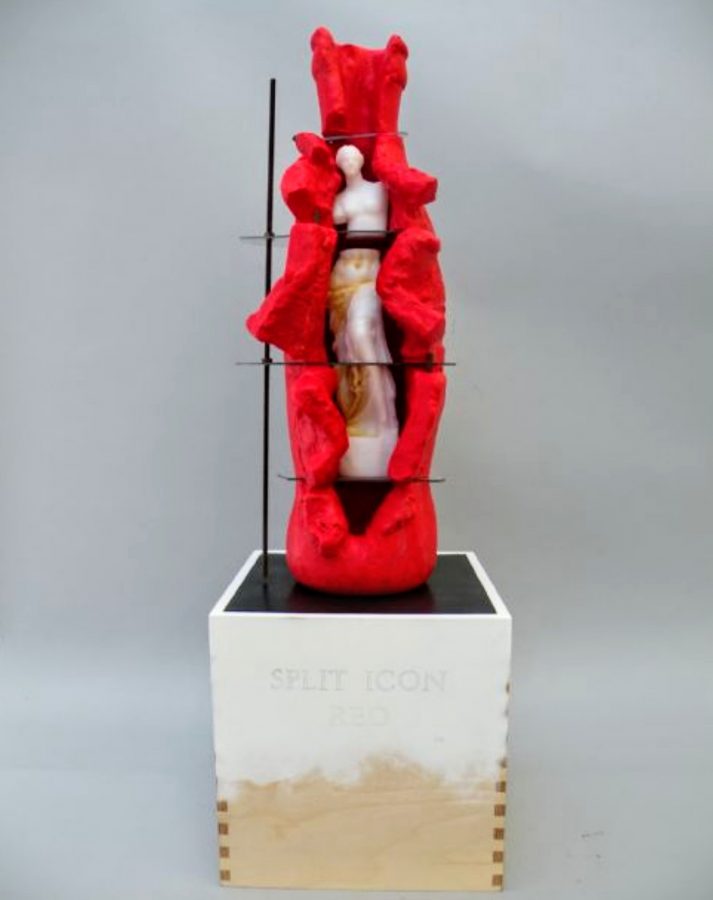 Clifford Rainey glass sculpture