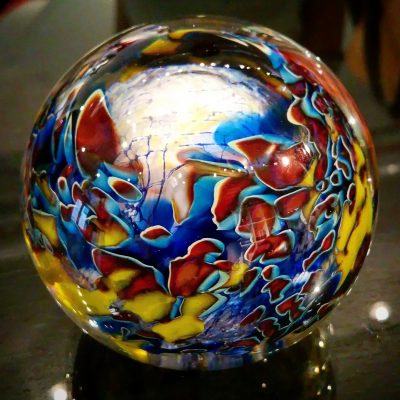 Robert Palusky glass art at Habatat Galleries Florida
