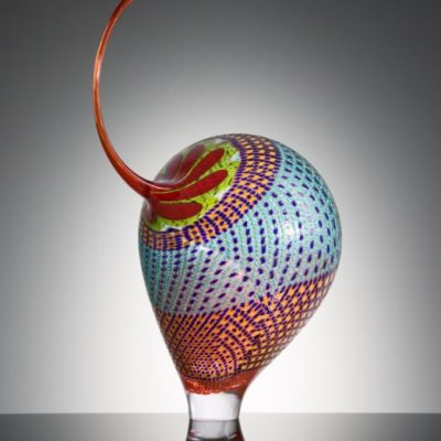 Stephen Rolfe Powell glass sculpture