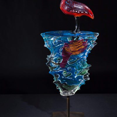 Karen Willenbrink-Johnsen glass art at Habatat Galleries