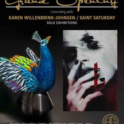 Karen Willenbrink-Johnsen and Saint Saturday Solo Exhibitions at Habatat Galleries