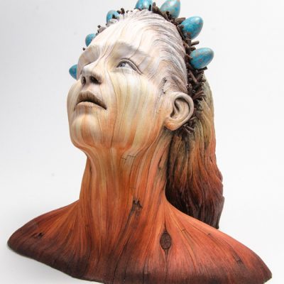 Figurative ceramic sculpture by Christopher David White