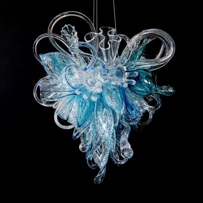 Glass sculpture by Rike Scholle