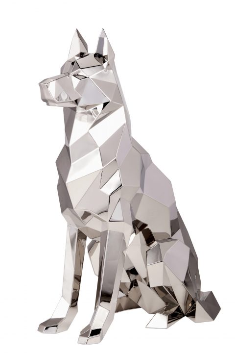 Andrei Kazantsev stainless steel sculpture