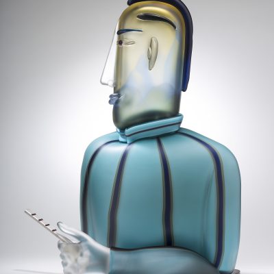 Dan Dailey Glass sculpture