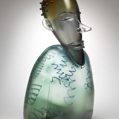 Glass sculpture by Dan Dailey