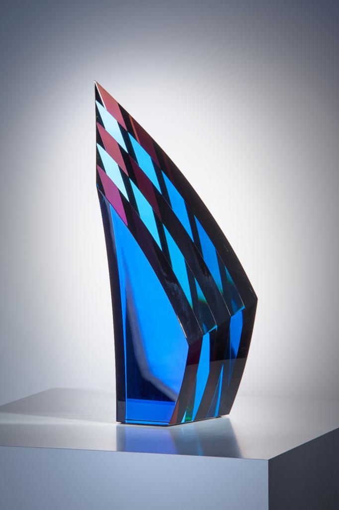 Jaroslav Prosek glass sculpture