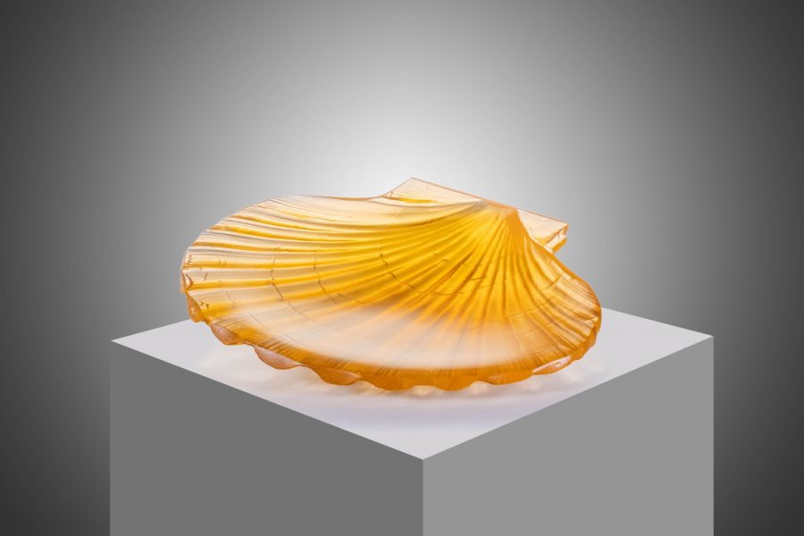 Ela Smrcek glass sculpture