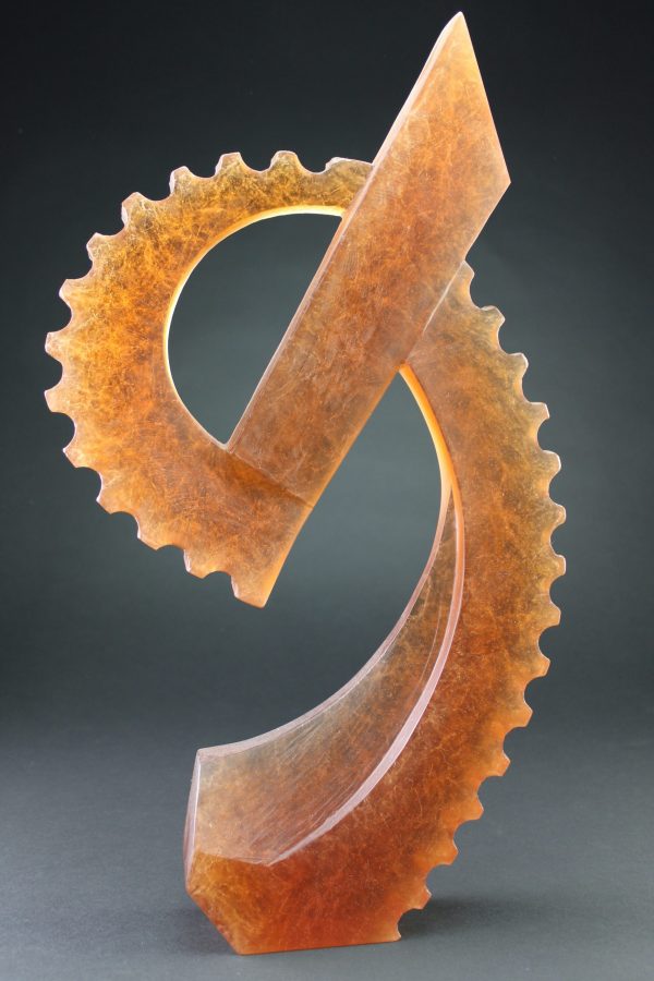 Chas Holliday glass sculpture