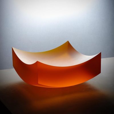Frantisek Vizner glass sculpture
