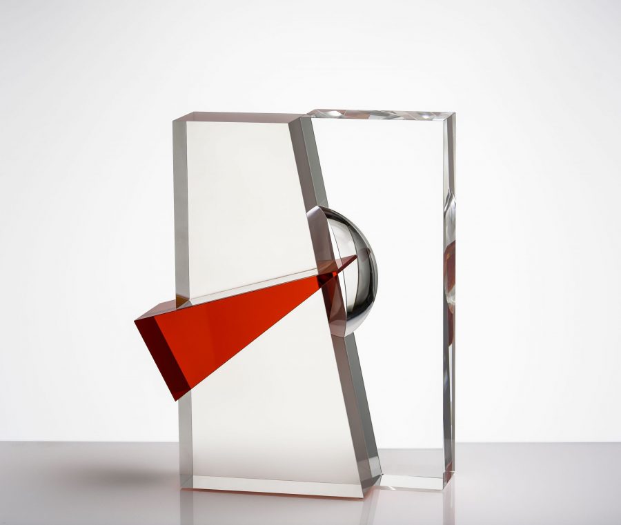 Peter Botos glass sculpture