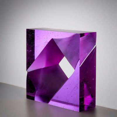 Ivana Masitova cast glass sculpture