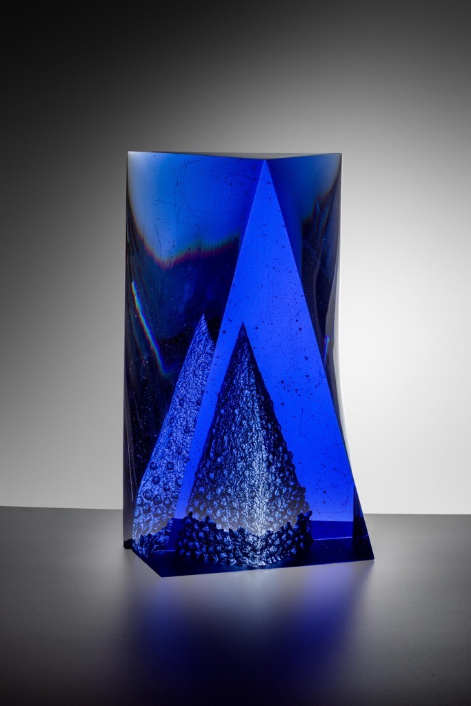 Ivana Masitova Cast glass sculpture
