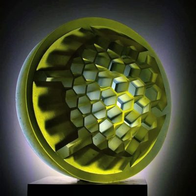 Marek Brincko cast glass sculpture