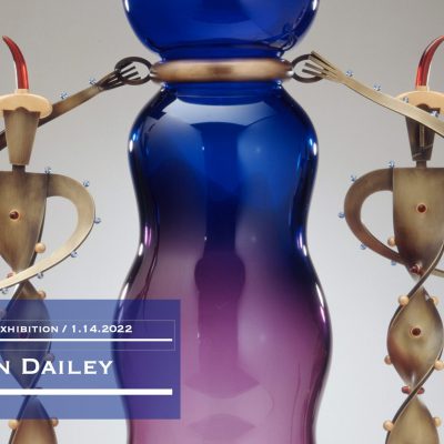 Dan Dailey glass sculpture
