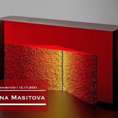 Ivana Masitova glass sculpture