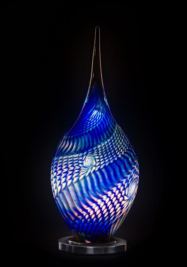 Peter Kuchler III. blown glass sculpture