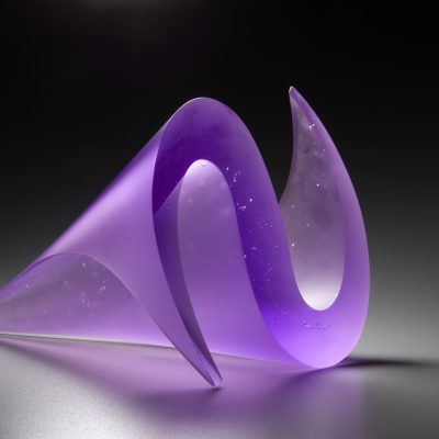 IRDS glass sculpture
