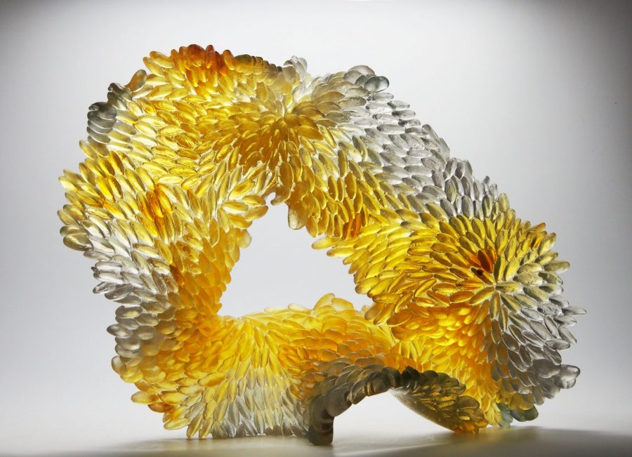 Nina Casson McGarva glass sculpture