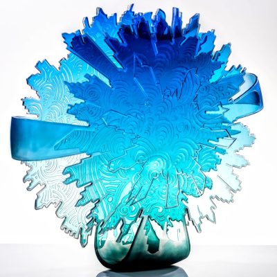 Aytac Davids glass sculpture