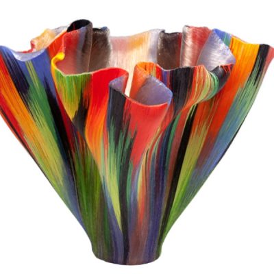 Toots Zynsky glass art at Habatat Galleries